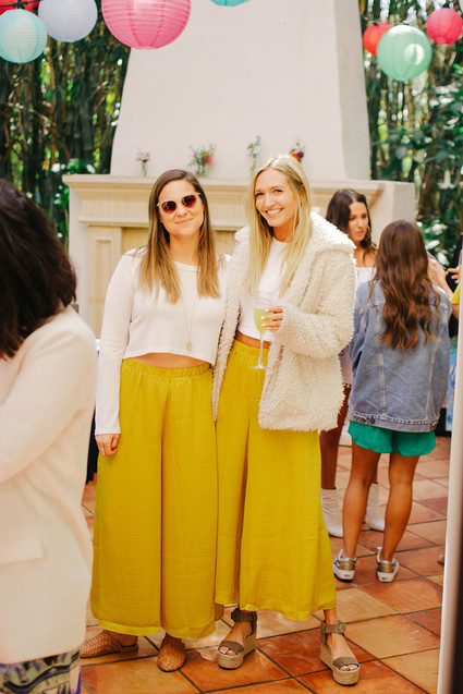 Rainbow baby shower theme in LA for Cammy of Show Me Your Mumu Inspiration