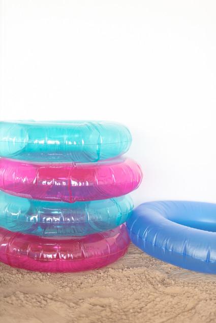 Beach-themed birthday party for a brother and sister