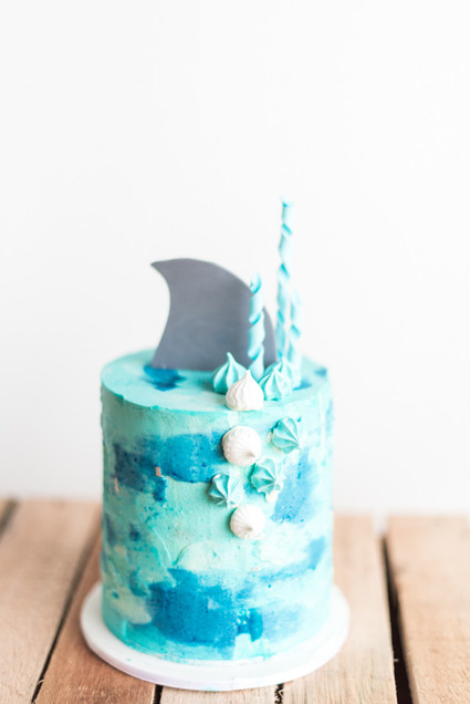 Beach-themed birthday party for a brother and sister