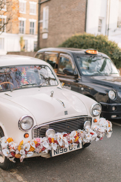 Wedding getaway car