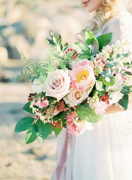 Elegant desert wedding in Joshua Tree