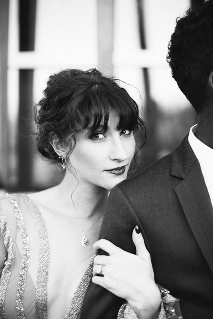 Glam cocktail party and groomsmen inspiration Inspiration