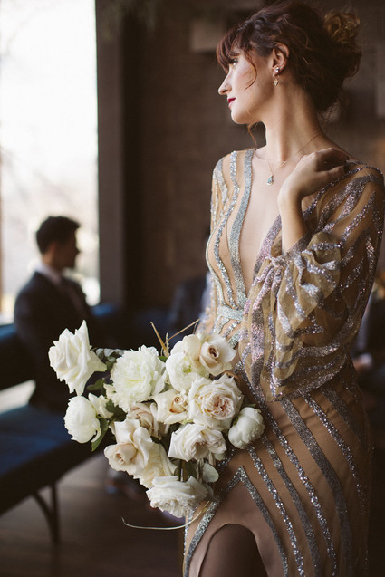 Glam cocktail party and groomsmen inspiration Inspiration