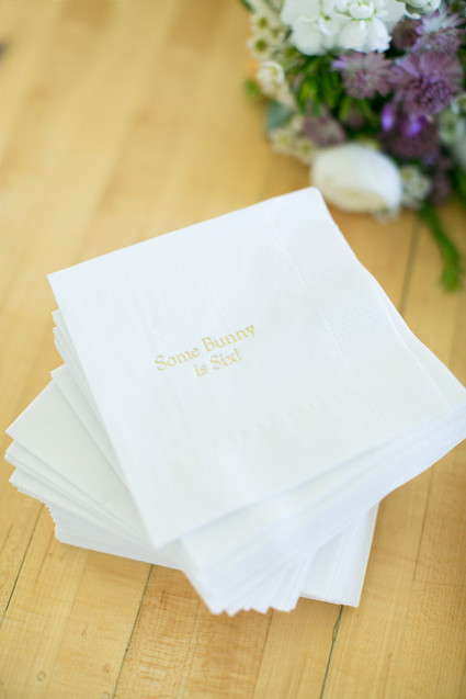 Bunny themed birthday party for spring