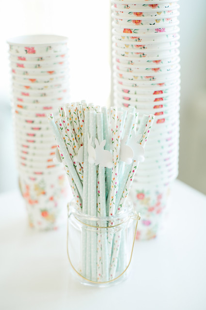 Bunny themed birthday party for spring