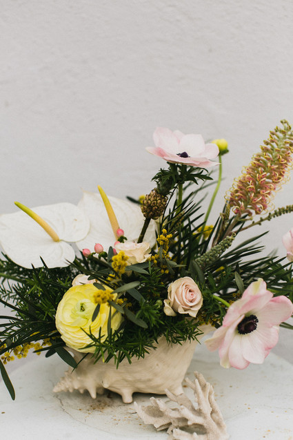 Sea themed backyard first birthday