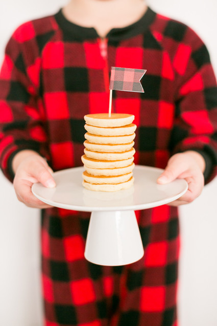 Pancake themed birthday party