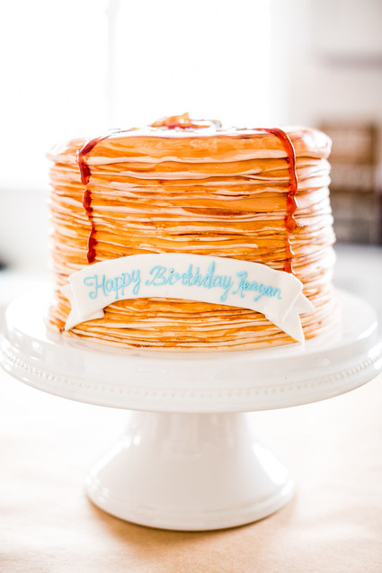 Pancake themed birthday party Inspiration