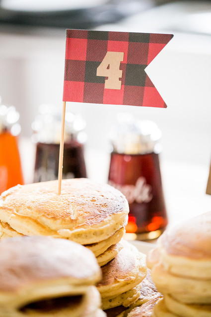 Pancake themed birthday party