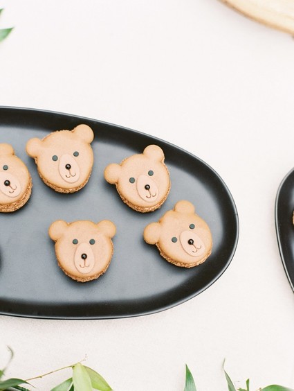 Modern camp themed 1st birthday party