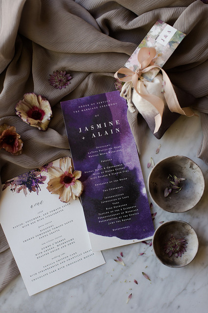 Custom wedding invitations