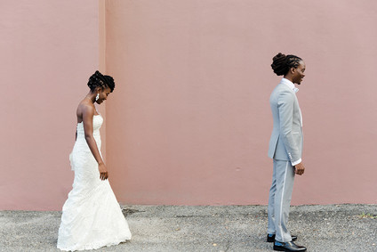 Wedding first look