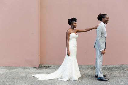 Wedding first look