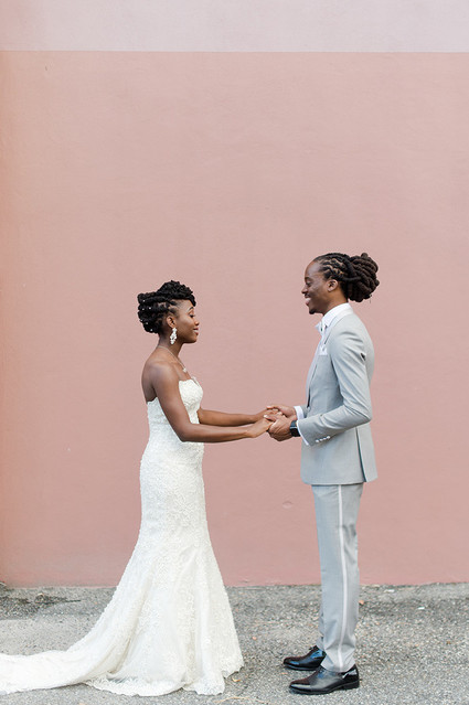 Wedding first look