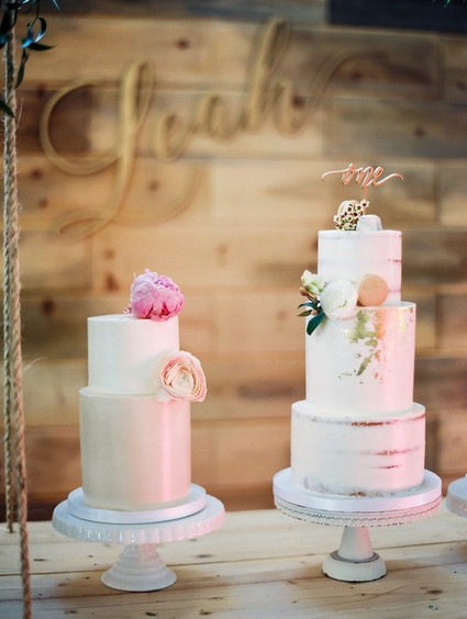 Floral feminine Korean first birthday party in Los Angeles Inspiration