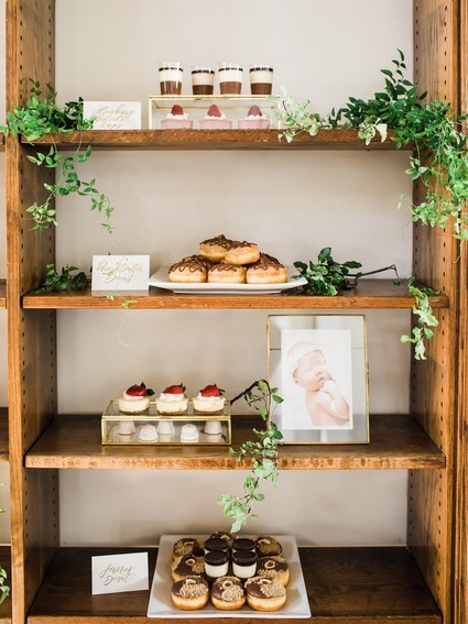 Floral feminine Korean first birthday party in Los Angeles Inspiration