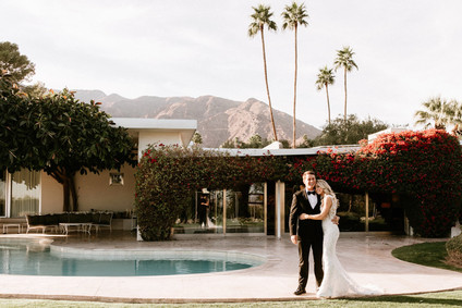 New Years Eve wedding at the Frederick Lowe Estate in Palm Springs