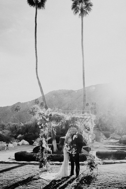 New Years Eve wedding at the Frederick Lowe Estate in Palm Springs