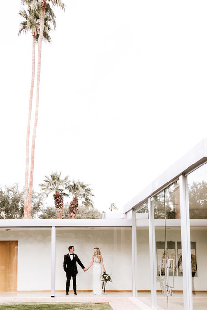New Years Eve wedding at the Frederick Lowe Estate in Palm Springs