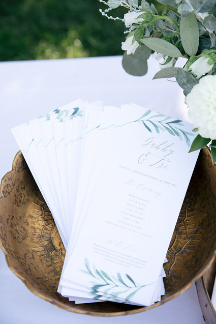 Rustic modern barn wedding at Greengate Ranch in SLO Inspiration