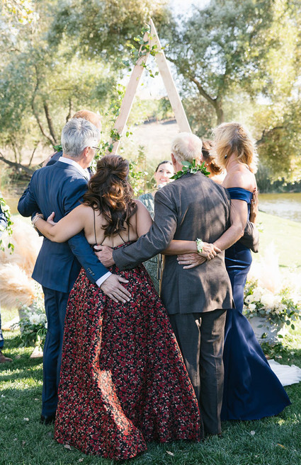 Rustic modern barn wedding at Greengate Ranch in SLO