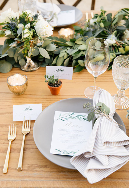 Rustic modern barn wedding at Greengate Ranch in SLO Inspiration