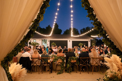 Rustic modern barn wedding at Greengate Ranch in SLO