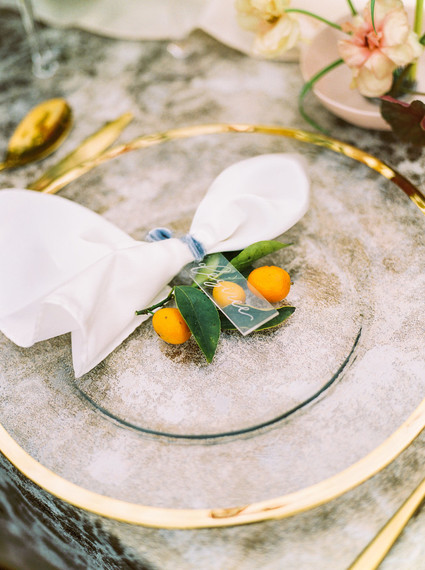 Glam spring garden wedding ideas