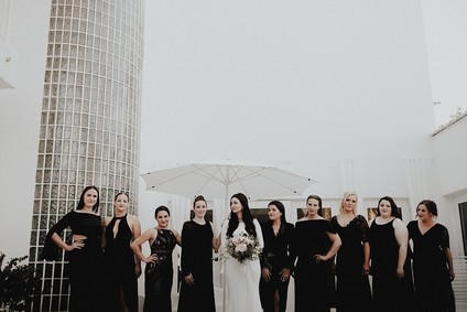 Nighttime wedding at Vizcaya Museum & Gardens in Miami