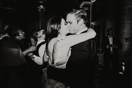 Nighttime wedding at Vizcaya Museum & Gardens in Miami