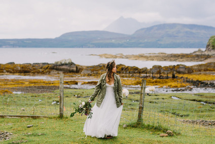 Elopement in the Scottish Highlands on the Isle of Skype