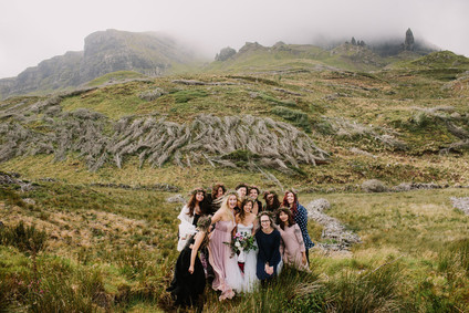 Elopement in the Scottish Highlands on the Isle of Skype