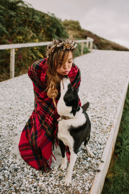 Elopement in the Scottish Highlands on the Isle of Skype