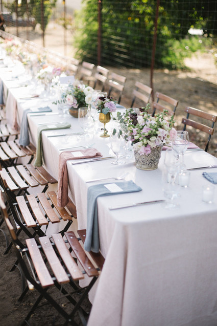 Stylish, whimsical, floral wedding at De Tierra Vineyards Inspiration