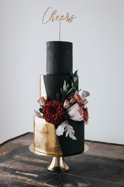 Beautiful, innovative wedding cake design