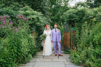 Butterfly themed spring wedding at Brooklyn Botanic Gardens