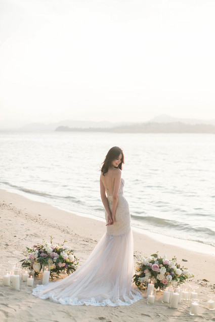 Elegant floral wedding ideas in Phuket Thailand Inspiration