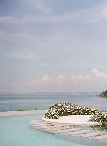 Elegant floral wedding ideas in Phuket Thailand Inspiration