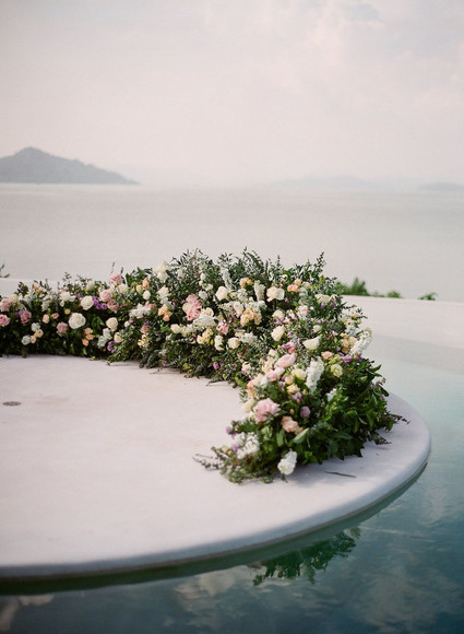 Elegant floral wedding ideas in Phuket Thailand Inspiration