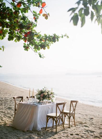 Elegant floral wedding ideas in Phuket Thailand