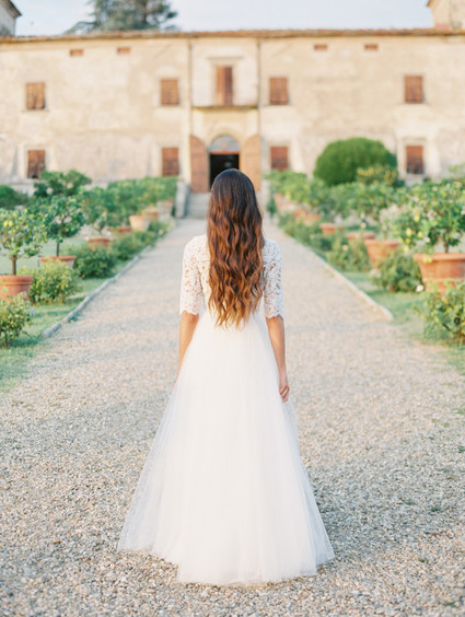 Romantic late summer Tuscan wedding inspiration