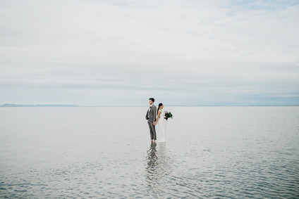 Bonneville Salt Flats engagement session