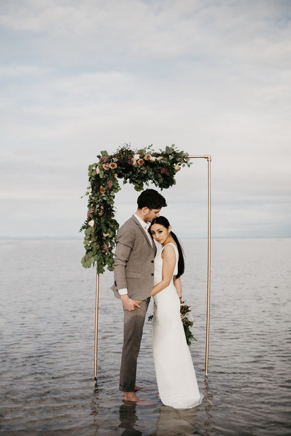 Bonneville Salt Flats engagement session