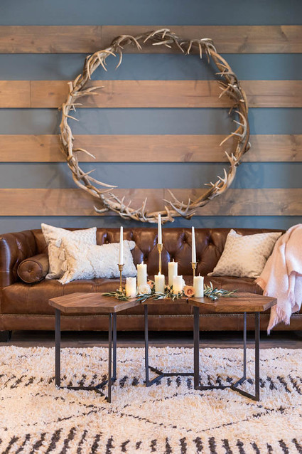 Rustic lounge