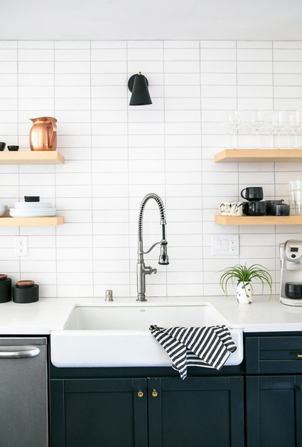 Modern kitchen makeover