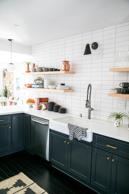 Modern kitchen makeover
