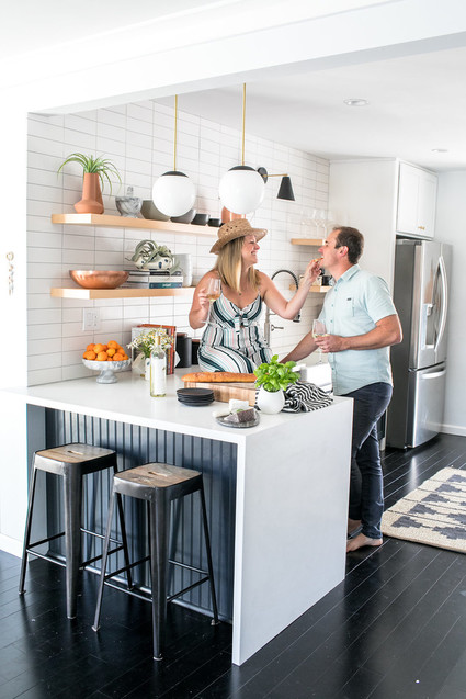 Modern kitchen makeover