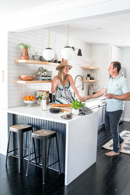 Modern kitchen makeover