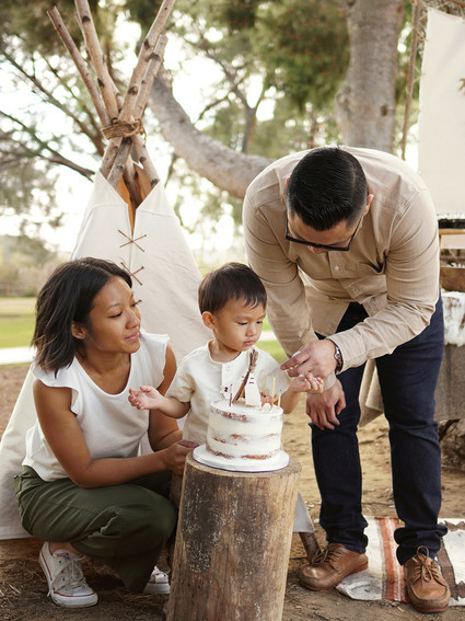 DIY nature-themed 2nd birthday party