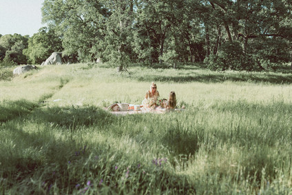 70's inspired earth day picnic from Beijos Events